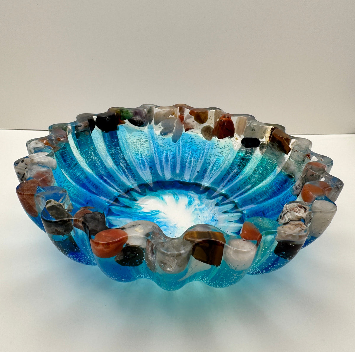 Blue River Resin Bowl