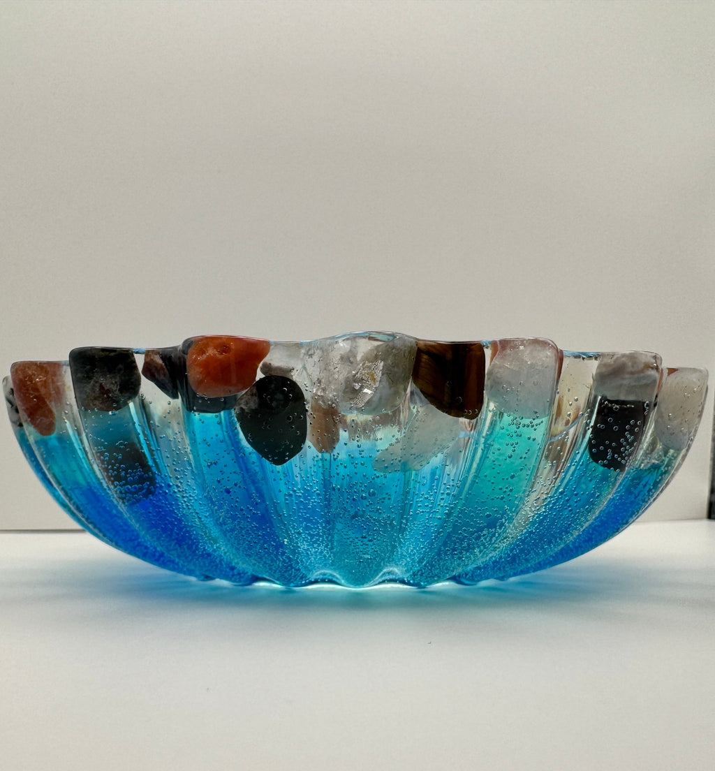 Blue River Resin Bowl