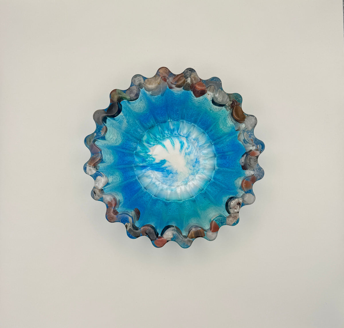 Blue River Resin Bowl